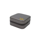 Personalized Jewelry Boxes For Women - PU Leather Travel Jewellery Box - Jewels Storage Box For Earring, Ring, Necklace - Bridesmaid Gifts For Girls PU Leather Jewelry Case (Pink with Name)