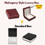 Birthday / Appreciation Gift For Mom, Gold and Silver Necklace, With Jewelry Box, Christmas Gift, Mom Gifts And Jewelry for Women,14k white gold necklace and 18k yellow gold over stainless steel, Cubic Zirconia