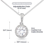 Mom Birthday / Appreciation Gifts From Son, Gold and Sterling Silver Necklaces, With Jewelry Box, Birthday Gift, Christmas Gift For Mom, Jewelry for Women, 14k white gold and 18k yellow gold over stainless steel