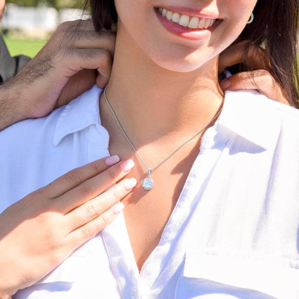 Mom Birthday / Appreciation Gifts From Son, Gold and Sterling Silver Necklaces, With Jewelry Box, Birthday Gift, Christmas Gift For Mom, Jewelry for Women, 14k white gold and 18k yellow gold over stainless steel