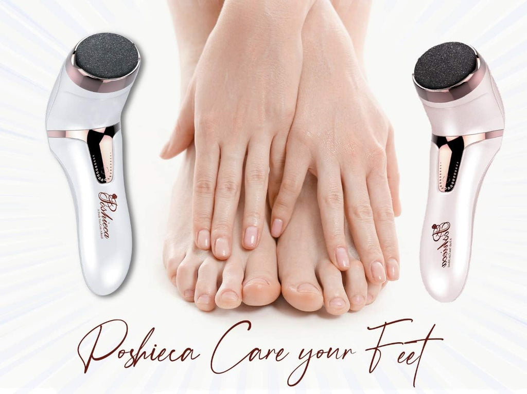 Electric Foot Callus Remover Pedicure Kit, Foot File, Dual Speed Settings, Cordless, Rechargeable, Professional SPA Results. Ideal Gift ...