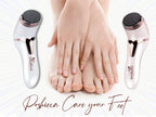 Electric Foot Callus Remover Pedicure Kit, Foot File, Dual Speed Settings, Cordless, Rechargeable, Professional SPA Results. Ideal Gift ...