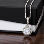 Mom Birthday / Appreciation Gifts From Son, Gold and Sterling Silver Necklaces, With Jewelry Box, Birthday Gift, Christmas Gift For Mom, Jewelry for Women, 14k white gold and 18k yellow gold over stainless steel