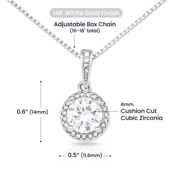 Eternal Love Necklace: Mother's Day Gifts For Mom From Son - Image 4
