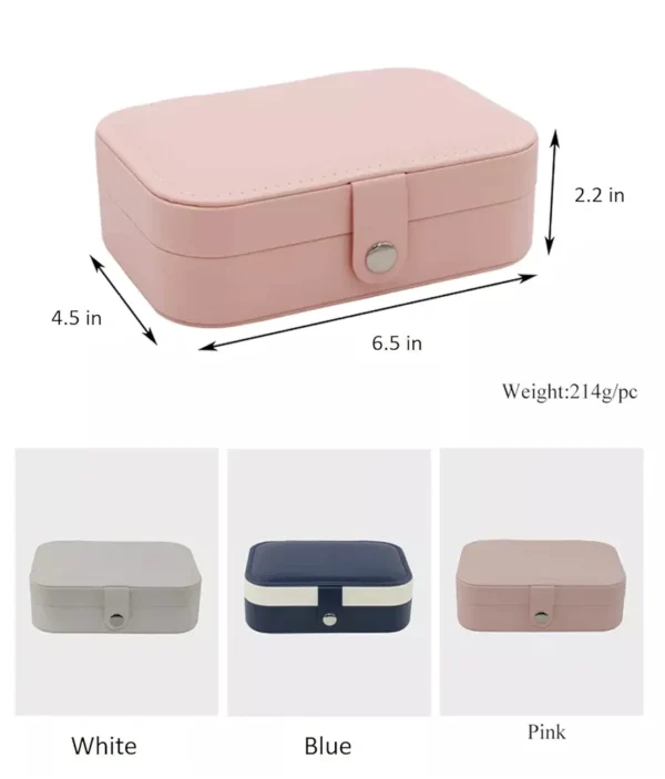 Personalized Jewelry Box (Pink) - Image 3
