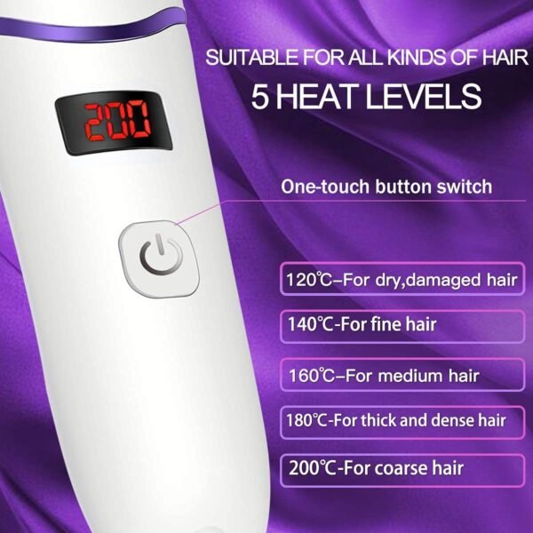 Hair Straightener Brush (Mini Size) - Image 4
