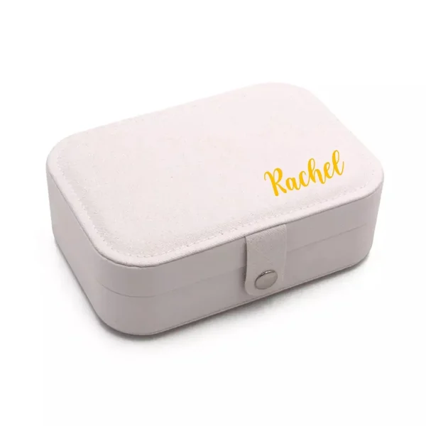 Personalized Jewelry Box (White) - Image 9