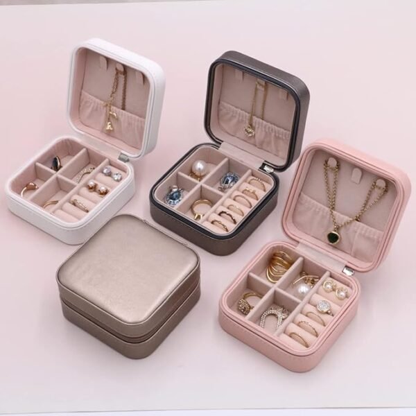 Personalized Small Jewelry Box (Pink) - Image 3