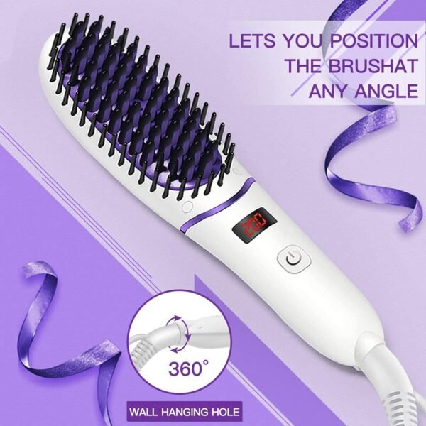 Hair Straightener Brush (Mini Size) - Image 7