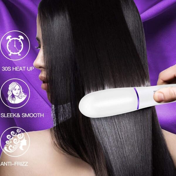 Hair Straightener Brush (Mini Size) - Image 5