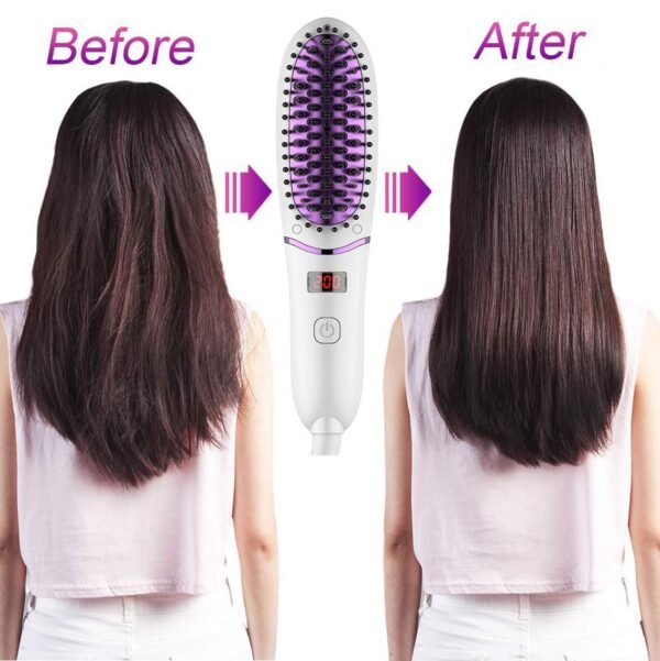 Hair Straightener Brush (Mini Size) - Image 3